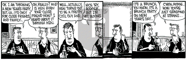 Monty on Tuesday December 30, 2003 Comic Strip