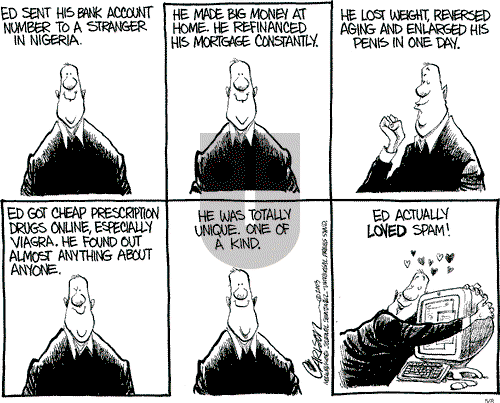 Stuart Carlson on Thursday May 8, 2003 Comic Strip