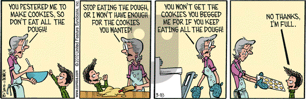Grand Avenue on Thursday March 18, 2010 Comic Strip
