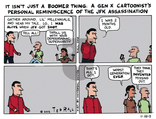 Ted Rall on Friday November 22, 2013 Comic Strip
