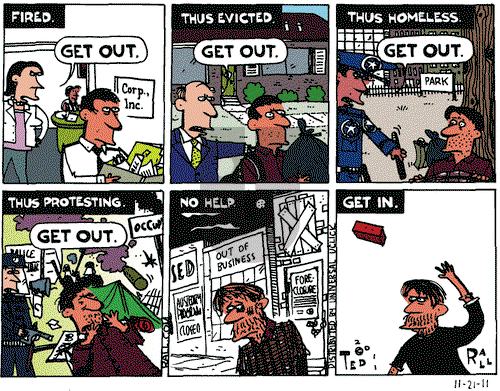 Ted Rall on Monday November 21, 2011 Comic Strip