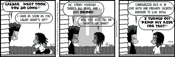 The Boondocks on Monday December 19, 2011 Comic Strip