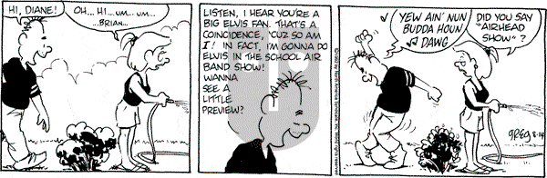 Luann on Wednesday May 3, 1995 Comic Strip