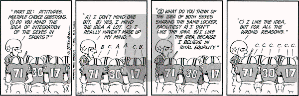 Doonesbury on Saturday September 21, 1974 Comic Strip