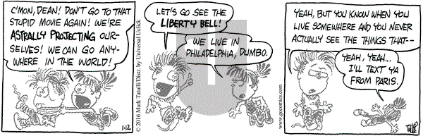 Heart of the City on Tuesday January 12, 2016 Comic Strip