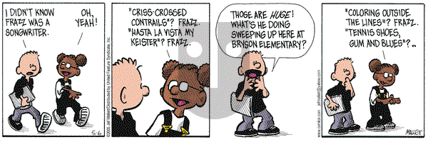 Frazz on Friday May 6, 2005 Comic Strip