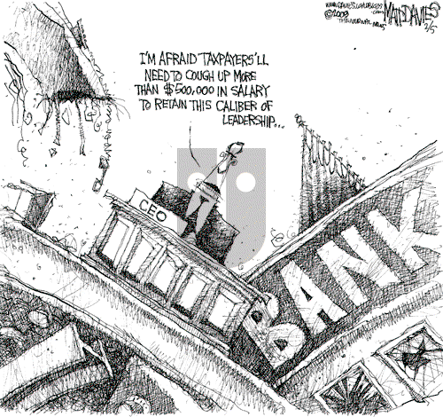 Matt Davies on Thursday February 5, 2009 Comic Strip