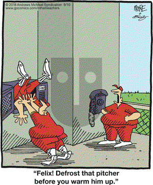In the Bleachers on Monday September 10, 2018 Comic Strip