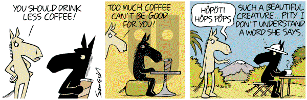 Dark Side of the Horse on Tuesday October 25, 2011 Comic Strip