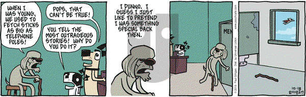 Pooch Cafe on Friday October 18, 2013 Comic Strip