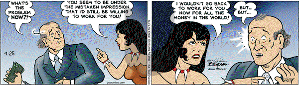 Alley Oop on Saturday April 25, 2015 Comic Strip