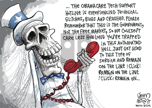 Glenn McCoy on Wednesday October 23, 2013 Comic Strip