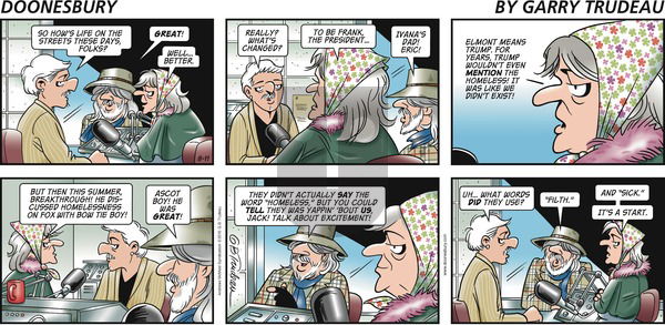 Doonesbury on Sunday August 11, 2019 Comic Strip