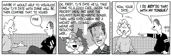 Luann on Friday November 14, 1997 Comic Strip