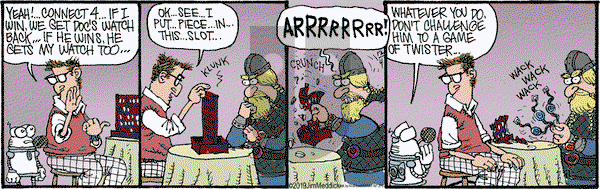 Monty on Wednesday December 4, 2019 Comic Strip
