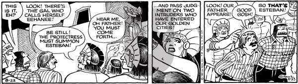 Alley Oop on Saturday August 23, 1980 Comic Strip