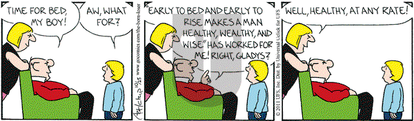 The Born Loser on Tuesday October 25, 2011 Comic Strip