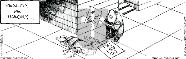 Non Sequitur on Saturday April 22, 2000 Comic Strip