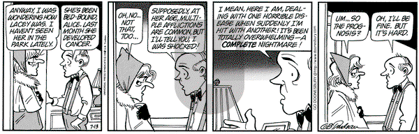 Doonesbury on Monday July 13, 1998 Comic Strip
