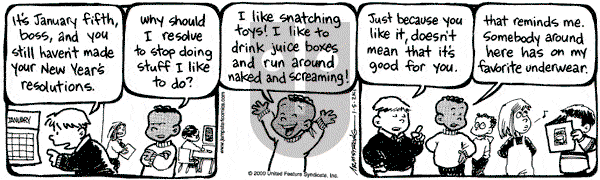 JumpStart on Friday January 5, 2001 Comic Strip