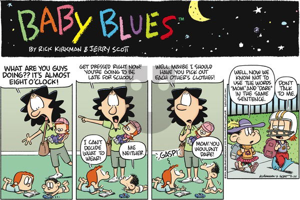 Baby Blues on Sunday September 25, 2016 Comic Strip