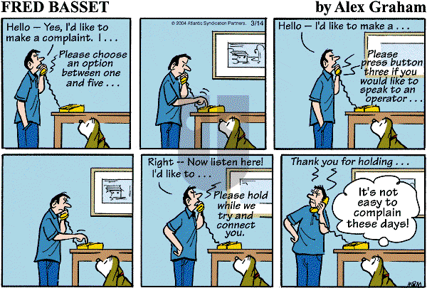 Fred Basset on Sunday March 14, 2004 Comic Strip