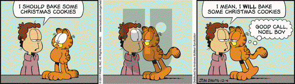 Garfield on Monday December 4, 2017 Comic Strip
