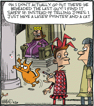 Reality Check on Monday April 20, 2020 Comic Strip