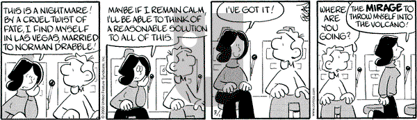 Drabble on Wednesday March 1, 2000 Comic Strip