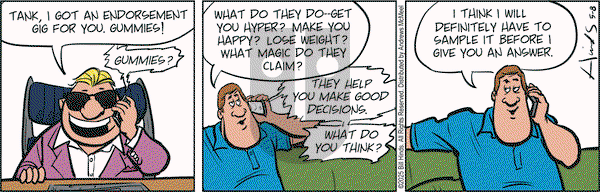 Tank McNamara on Thursday May 8, 2025 Comic Strip