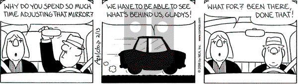 The Born Loser on Monday February 13, 2006 Comic Strip