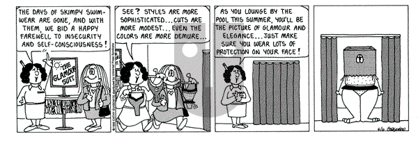 Cathy Classics - Tuesday June 6, 1995 Comic Strip