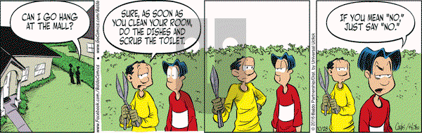 Baldo on Friday October 28, 2016 Comic Strip