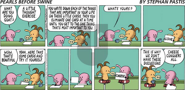 Pearls Before Swine on Sunday January 17, 2016 Comic Strip