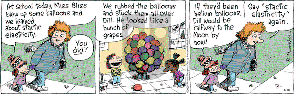 Cul de Sac on Wednesday January 16, 2019 Comic Strip
