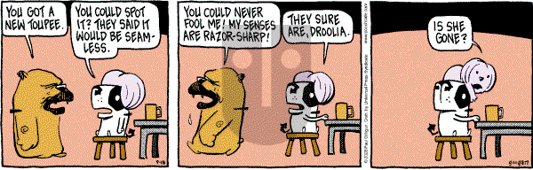 Pooch Cafe on Thursday September 18, 2003 Comic Strip