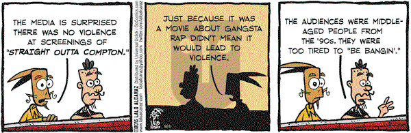 La Cucaracha on Friday September 4, 2015 Comic Strip