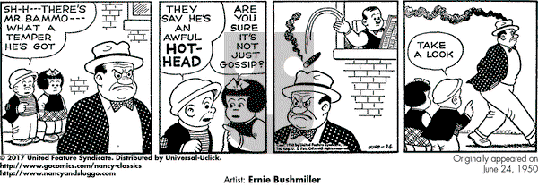 Nancy Classics on Saturday June 24, 2017 Comic Strip