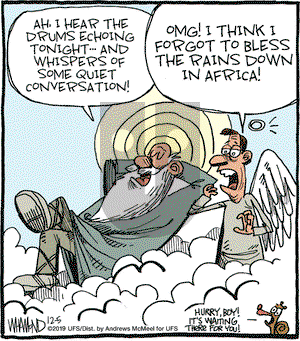Reality Check on Thursday December 5, 2019 Comic Strip