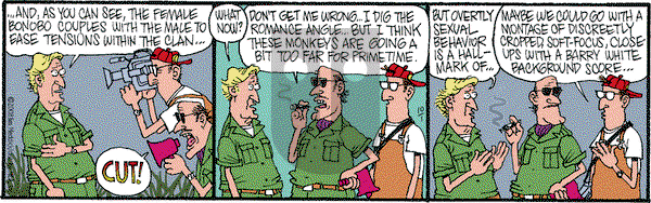 Monty on Wednesday October 1, 2008 Comic Strip