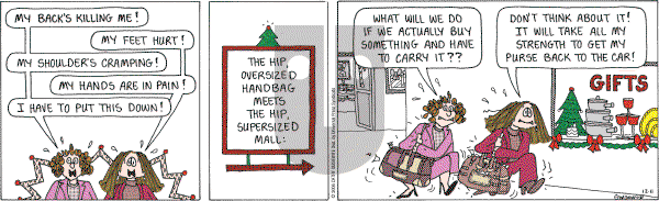 Cathy Classics - Monday December 11, 2006 Comic Strip