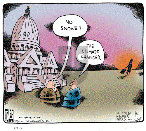 Tom Toles on Thursday March 1, 2012 Comic Strip