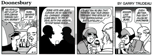 Doonesbury on Friday June 14, 1996 Comic Strip