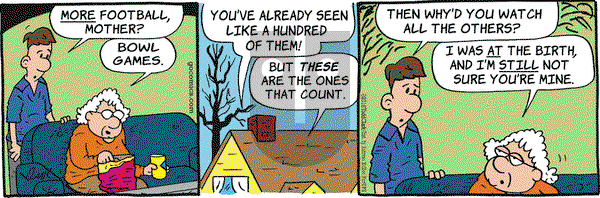 Lola on Monday January 1, 2018 Comic Strip