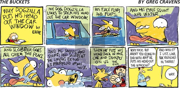 The Buckets - Sunday January 19, 2014 Comic Strip
