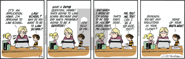 Doonesbury on Tuesday May 13, 2014 Comic Strip