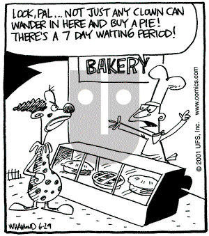 Reality Check on Friday June 29, 2001 Comic Strip