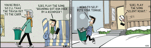 Grand Avenue on Friday December 8, 2023 Comic Strip