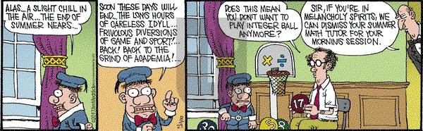 Monty on Tuesday August 29, 2017 Comic Strip