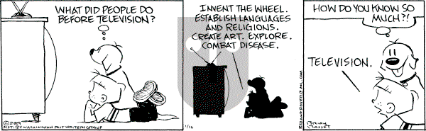 Red and Rover on Friday January 16, 2009 Comic Strip